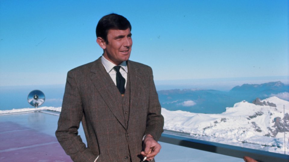 George Lazenby ve filmu V tajné službě Jejího Veličenstva.